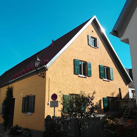 Grossvaters Haus - Oba'S Heisle Appartement Lauingen Buitenkant foto
